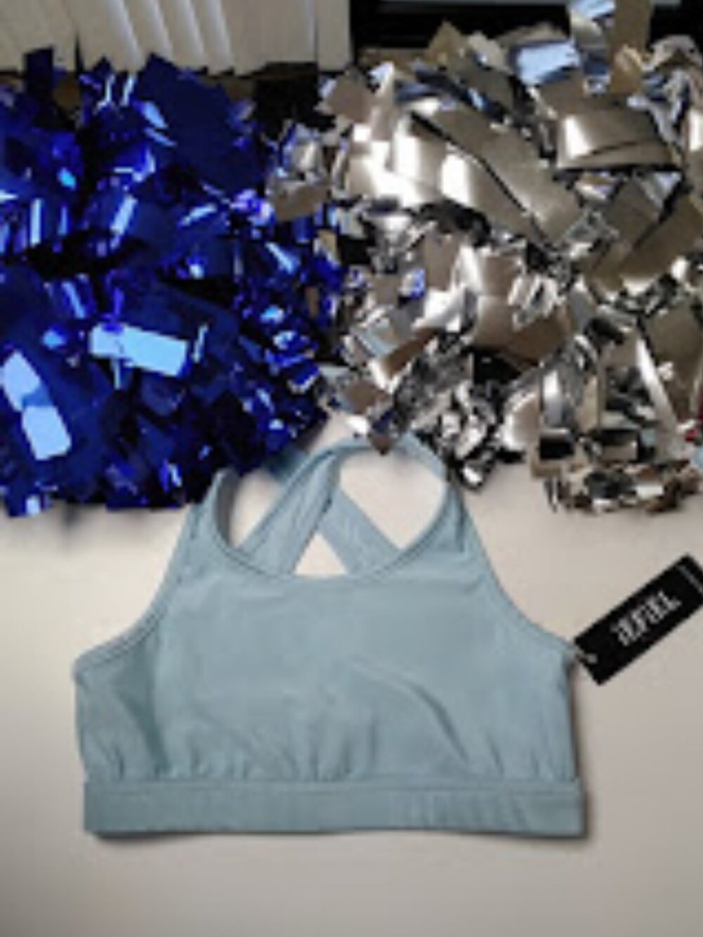 iEFiEL racer/keyhole back dance bra top